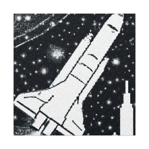 Space Shuttle Mosaic - Canvas