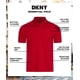 thumbnail image 2 of Polo DKNY de algodón suave para hombre, de secado rápido, rojo, 2 of 7
