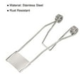 thumbnail image 4 of Unique Bargains 53x19mm Fix Clamps for Ceiling Lamp Recessed Light Downlight Spring Clips 20 Pack, 4 of 5
