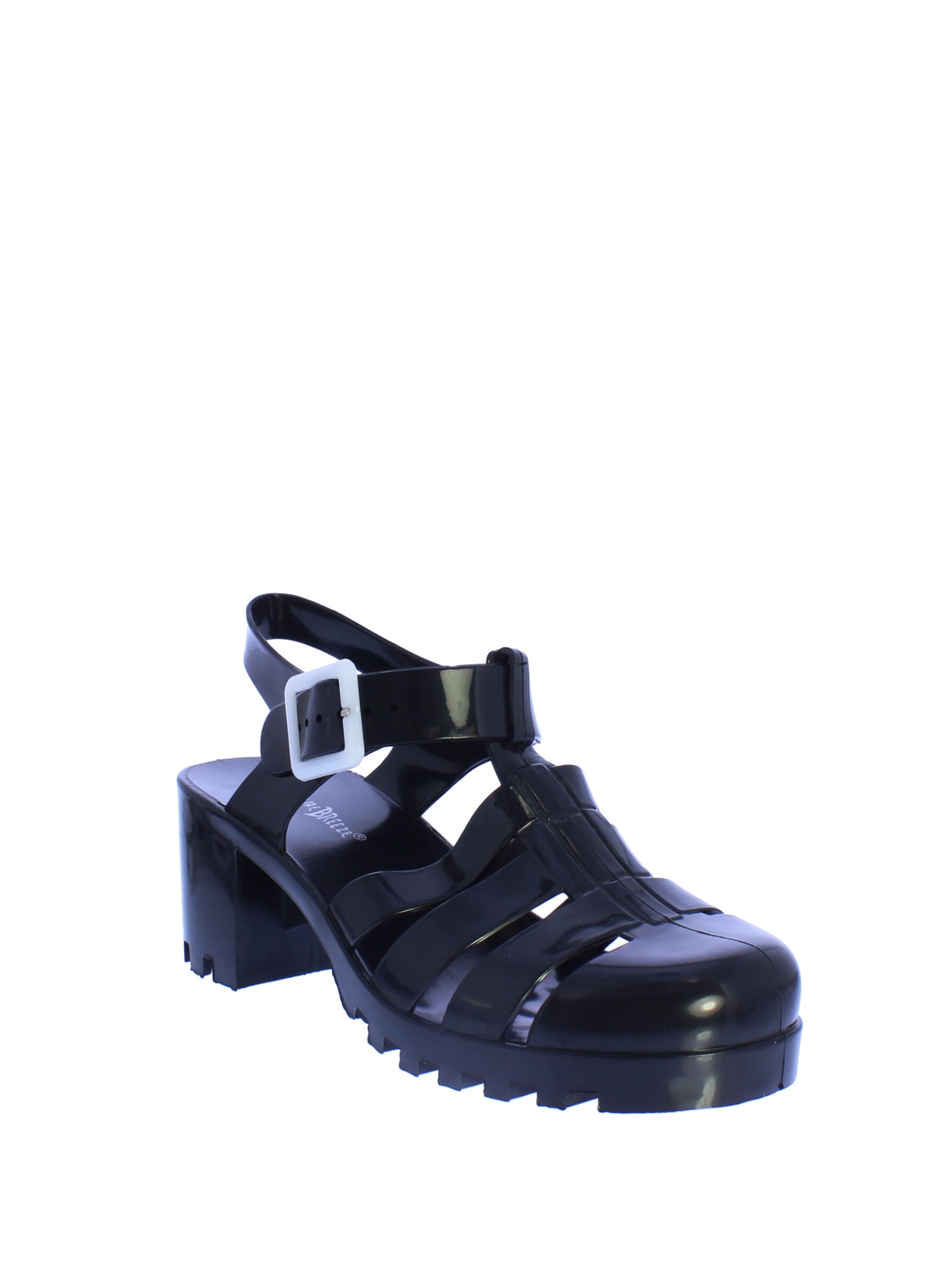 nature breeze jelly sandals