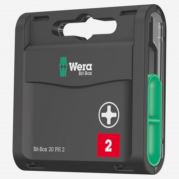 Wera 057750 Bit-Box 20 PH Phillips #2