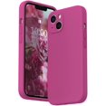 thumbnail image 1 of AmPm Silicone Case Compatible with iPhone 13 Case (6.1 inch 2021), with Camera Protection, Liquid Silicone Phone Case with Microfiber Lining (Lilac Purple), 1 of 6