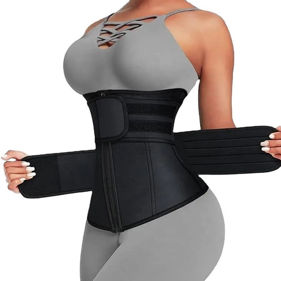 Postpartum Waist Trainer Zipper Body Shaper Women Shapewear Corset Belt