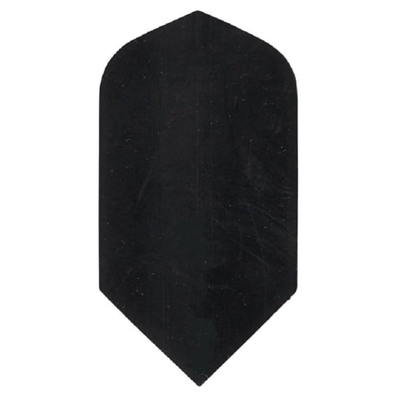 5 Sets (15 Flights) BLACK Slim Metronic Dart Flights - 75 Micron