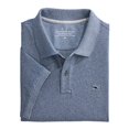 thumbnail image 3 of Men's Edgartown Short-Sleeve Pique Polo, Deep Bay, Large, 3 of 3