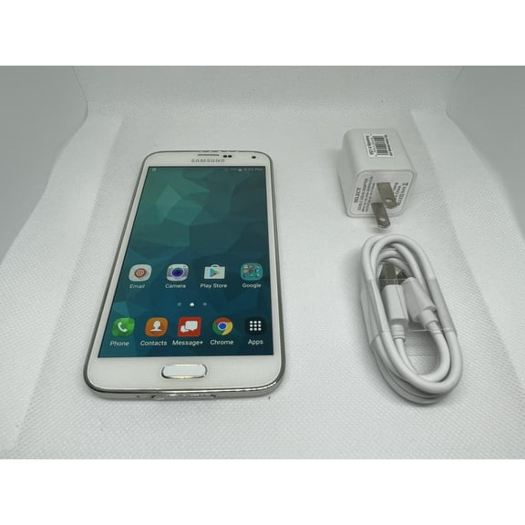 Pre-Owned Samsung Galaxy S5 G900A 16GB Unlocked GSM Phone w/ 16MP Camera - White