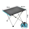 thumbnail image 1 of Mesa plegable portátil ultraligera para acampar, escritorio plegable para cena al aire libre, aleación de aluminio de alta resistencia para jardín, fiesta, Picnic, barbacoa, 1 of 5