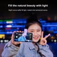 thumbnail image 4 of High Quality 3 Light Modes Selfie Light Clip 180° Rotatable Ring Light LED Phone Light Rechargeable Selfie Mirror, 4 of 6