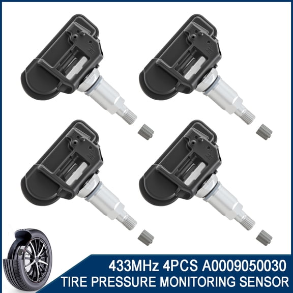 NEW 4PCS Tire Pressure Monitoring Sensors A0009050030 TPMS for Benz C300 C350