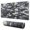 Camouflage Militaire Gris-3, variante sur Tapis de Souris Camouflage Vert Gris Imperméable, Caoutchouc+multispandex Antidérapant pour Bureau Maison Jeu 31.5x15.7 Pouces