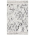 thumbnail image 2 of SAFAVIEH Abstract Malcolm Trellis Area Rug, Ivory/Gray, 5' x 8', 2 of 11