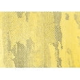 thumbnail image 1 of Ahgly Company Indoor Rectangle Solid Yellow Modern Area Rugs, 3' x 5', 1 of 4