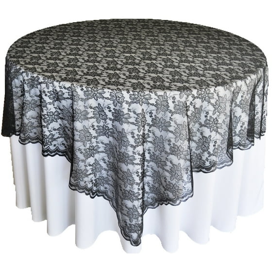 Wedding Linens Inc 72 In X Lace Table Overlays Wedding Linens Inc 72 In X Lace Table Overlays Tablecloths Square Overlay Toppers For Decorations