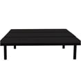thumbnail image 2 of King Size Upholstered Platform Bed Frame with Storage, Modern Black Bed Base with Strong Metal Frame, No Box Spring Needed, 2 of 5