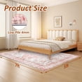thumbnail image 2 of YAYODS Machine Washable Nursery Rug 5x7 Pink Area Rugs for Bedroom, Non-Slip Soft Print Pattern Carpet for Kid Room Living Room Dorm, 2 of 7