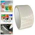 thumbnail image 5 of 2Pcs 32.8ft Sticky Ball Tapes for Gifts Party Birthday , Clear Milky, as described, 5 of 9