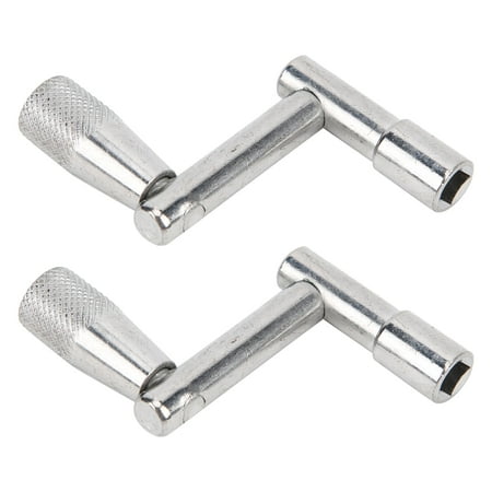 

YULIJU 2Pcs ZShape Drum Wrench with 0.55cm Inner Diameter Instrument Accessory for Rotating Screws