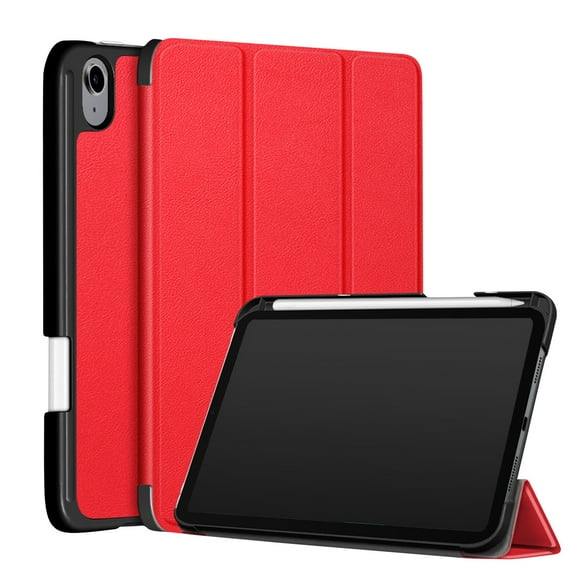 Para IPad Mini 2021, tres capas, plegable, pintura de Color, funda delgada con soporte, funda de pie con portalápices, funda inteligente