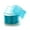 340 Turquoise HBC, variant on Ribbon Traditions 2.5" Wired Sheer Organza Ribbon
