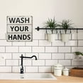 thumbnail image 2 of Barnyard Designs Letrero De Hojalata Vintage Primitive Country Farmhouse Baño Citas Decoración Del Hogar (Wash Your Hands), 2 of 5