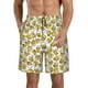 thumbnail image 1 of Balery Beer Traje de Baño Estilo Hawaiano para Hombre, Shorts de Secado Rápido con Bolsillos-Large, 1 of 6