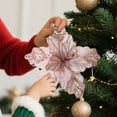 thumbnail image 4 of JJKBVCLO pour Maison Festive et Vacances avec Feuilles Vertes Réalistes et Rouges, 4 of 4