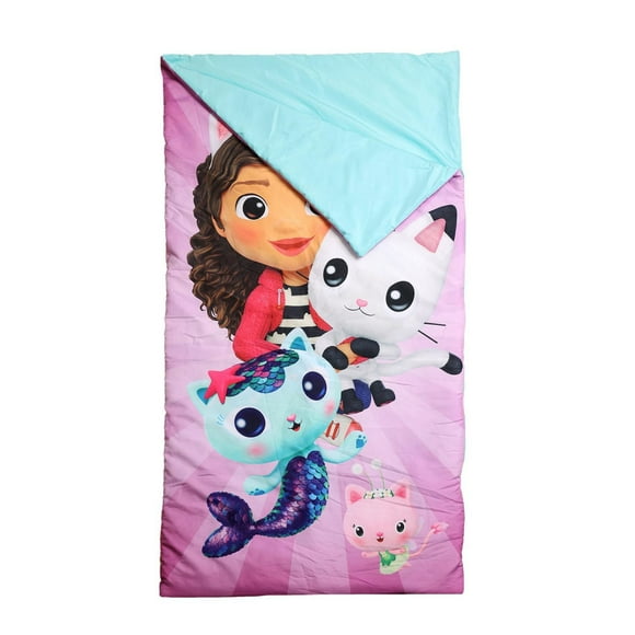 Gabby's Dollhouse Slumber Bag, 54" x 27"