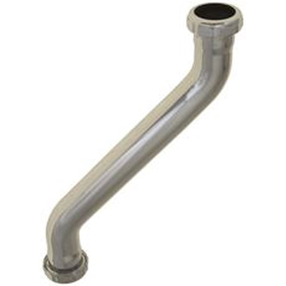 NATIONAL BRAND ALTERNATIVE 161026 Brass Offset Tailpiece, Chrome, 22 Gauge, 1-1/4 X 11-1/2"