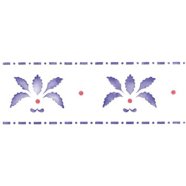 Texas Bluebonnet Flower Wall Stencil SKU #2987 by Designer Stencils
