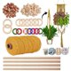 thumbnail image 1 of Macrame Plant Hanger Kits for Beginners Crafts Kits for Adults Art Supplies & Materials 3mm Macrame Cord Hanging Kits, 1 of 5