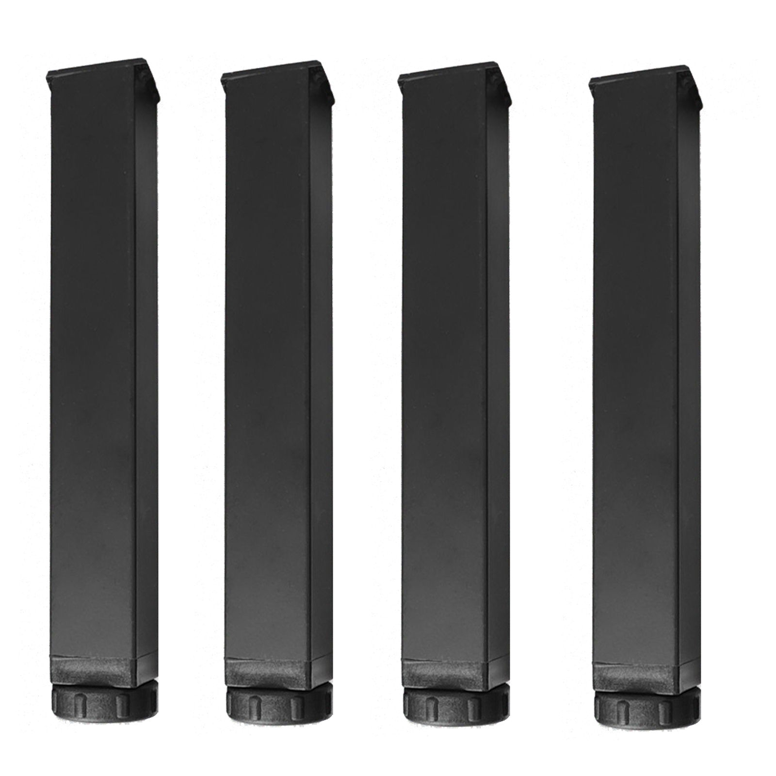Metal Adjustable Furniture Legs,Set Of 4 Retractable Furniture