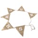 thumbnail image 3 of Vintage Shabby rústico arpillera de arpillera Banner boda Halloween banderines decoración del hogar Sunnimix Banderines de tela de arpillera, 3 of 8