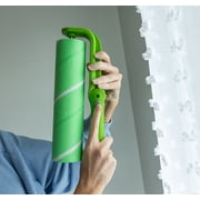 Evercare Mega Handheld Lint Roller – 50 Sheets per Roll, 10 Wide Sheets, Refillable, Extra Sticky, Foldable Handle, Furniture, Clothing, Pets, Crafts, Travel
