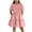 Pink, variant on felwors Girls Dress Linen Boho Party Ruffle Sleeve A-Line Floral Hem Loose Fit Summer Outfits for 5-12 Years Kids Brown, 5-6 Years