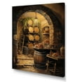thumbnail image 2 of Designart "Cellar of French Wines I" Food & Beverage Wall Art Print, 2 of 5