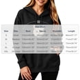 thumbnail image 3 of lcziwo Dog Carrier Hoodie Women Pet Pouch Hoodies Oversized Cat Hooded Sweatshirt with Carrying Pockets 2026 Black,S, 3 of 9