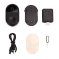 thumbnail image 3 of Cámara de timbre de seguridad, timbre con video WiFi de 2,4 G, cámara de timbre con video, cámara de timbre inalámbrica, artesanía excepcional, 3 of 9