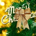 thumbnail image 2 of Lazo de árbol de Navidad para decoración interior y exterior, lazos grandes, regalo de fiesta, decoraciones navideñas, 2 of 5