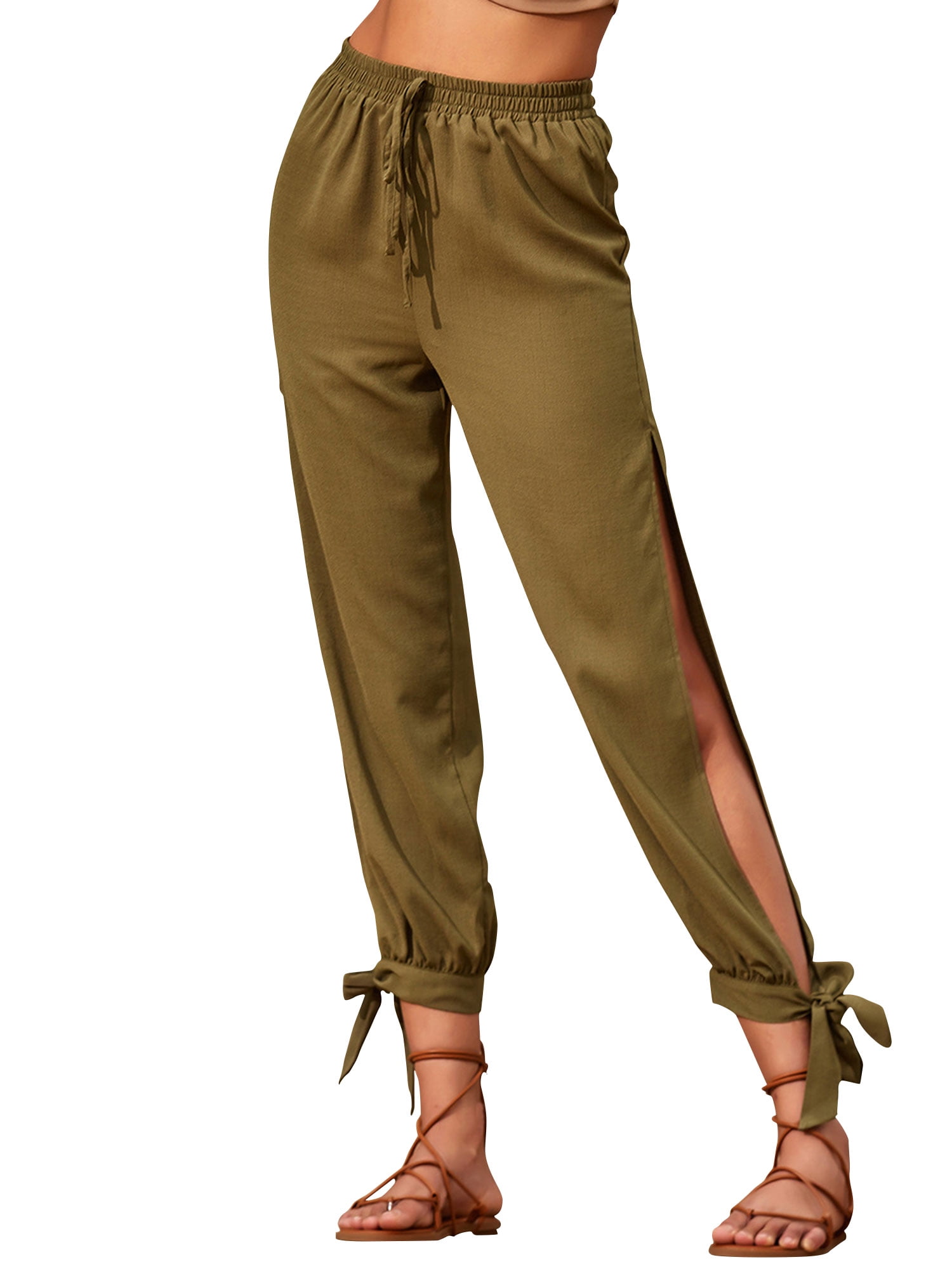 side split pants
