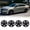 18 inch- Black Lacquer, variant on 18 inch Hubcaps for 2014-2020 Chevy Impala Bolt-on Black Lacquer, PP Steel Wheel Rim Covers(4 Pack)