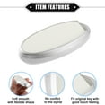 thumbnail image 4 of Unique Bargains 4 Botton Key Fob Shell Cover Case Compatible for Nissan Altima 2007-2020 Flexible TPU White, 4 of 7