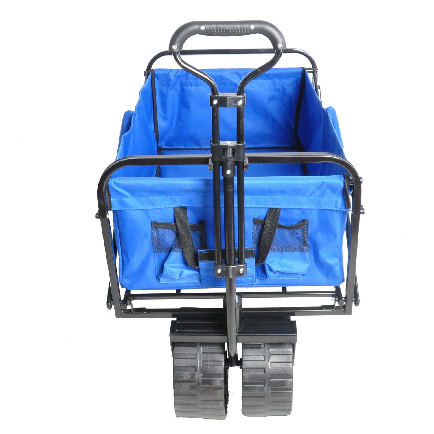 Lowestbest Folding Trolley, Independent Portable Outdoor Garden Sports Heavy-Duty Shopping Cart Cart, Blue Lowestbest Folding Trolley, Independent Portable Outdoor Garden Sports Heavy-Duty Shopping Cart Cart, Blue