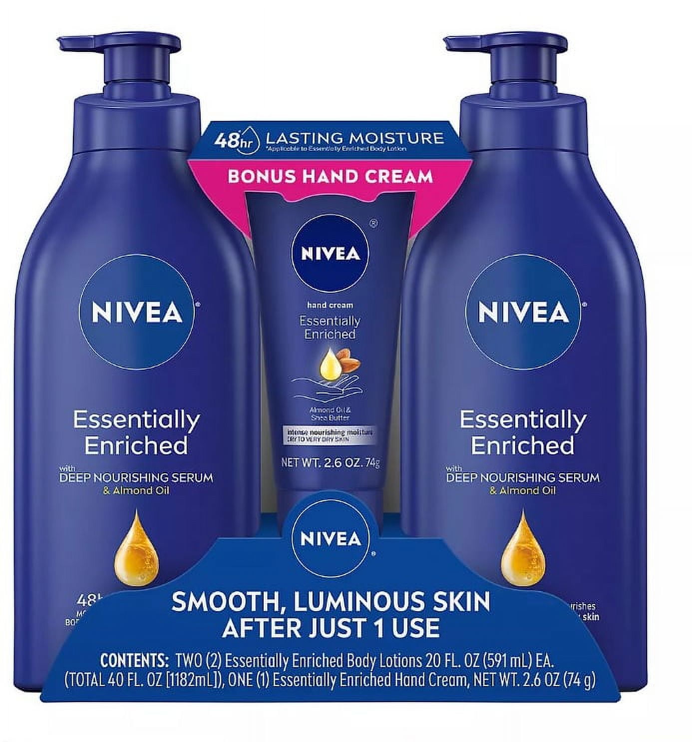 NIVEA Skin Creme 6.80 oz (Pack of 2) - Walmart.com