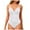 White, variant on Yindaity Womens One Piece Swimsuits Women's One Piece Swimsuit Tummy Control Bathing Suit Modest Swim Suits Twist Front (White,S)