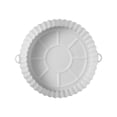 thumbnail image 1 of Bewildely Freidora de aire Olla Reutilizable Resistente al calor Cocina Horno Cesta Chips Bandeja para hornear Estera Reemplazo Liner A prueba de Cocina y Comedor Blanco, 1 of 6