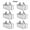 6-Clear, variant on RUseeN Blue Moving Bags,  Large Moving Boxes with Zippers & Handles Moving Supplies with lids, Heavy Duty Totes for Storage Bags for Space Saving, Fold Flat, Moving and Storing 91L, 4 Pack