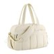 thumbnail image 2 of Bolsa de viaje tipo loft, bolsa de gimnasio portátil para mujeres para ejercicios al aire libre. Blanco, 2 of 9