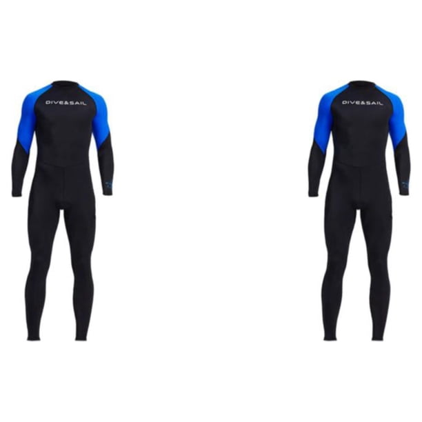 Soidarity Men Diving Wetsuit for Water Sports Warm Wet Surf Zip Suit Back Full Body Type4 NO4