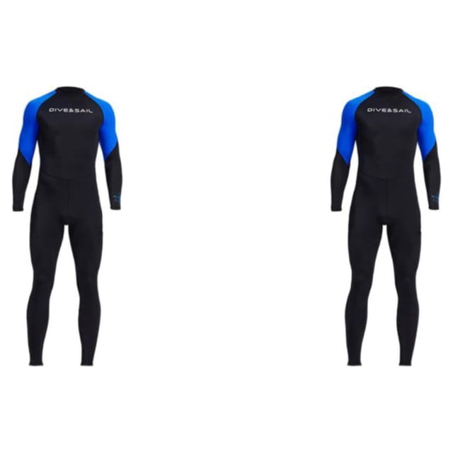 Advancent Men Diving Wetsuit for Water Sports Body Warm Suit Wet Surf Back Full Zip Type4 NO4