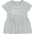 thumbnail image 3 of Inktastic I Love You Most Ardently Austen Girls Baby Dress, 3 of 5